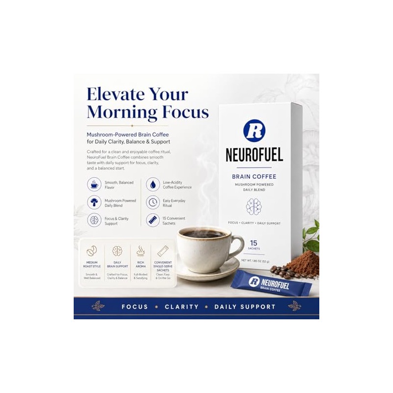 Restural Coffee, Smooth Daily Coffee Alternative with Botanical Ingredients, Easy