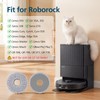 10 Pack Mop Pads for Roborock Qrevo S5V, QV 35A