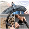 Disassembly clamp, bicycle rim protection tool, bicycle tyre removal clamp,