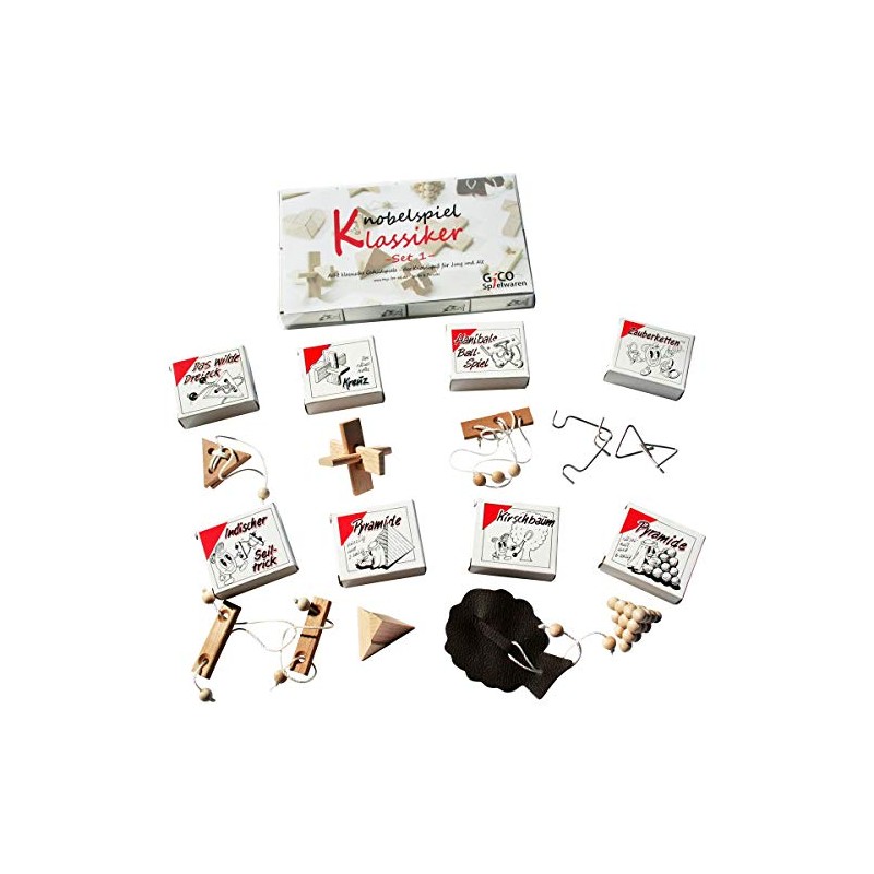 GICO Knobelspiel Klassiker Sets - Various Giveaways - Games Individually