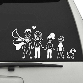 Happy Family Car Decal
