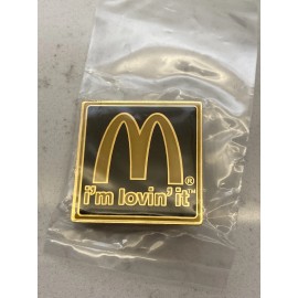 McDonald's Vintage McDonald’s I’m Lovin It Black Pin Sealed