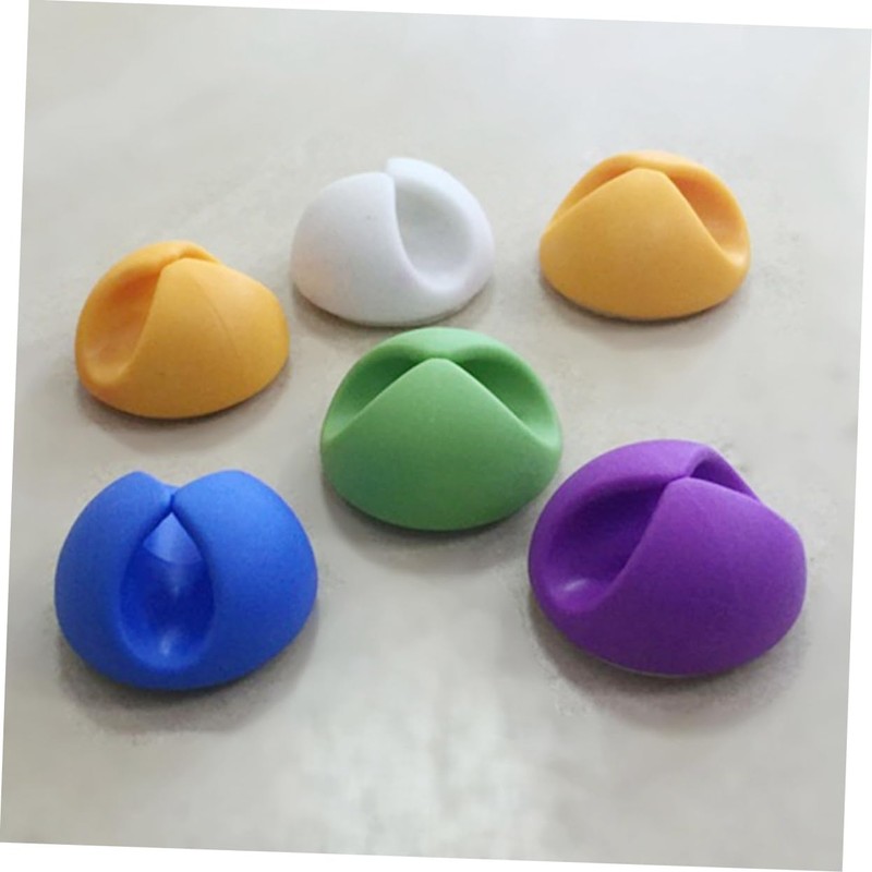 SHINEOFI 10Pcs Portable Cable Winder Organizer for Desktop Efficient Wire