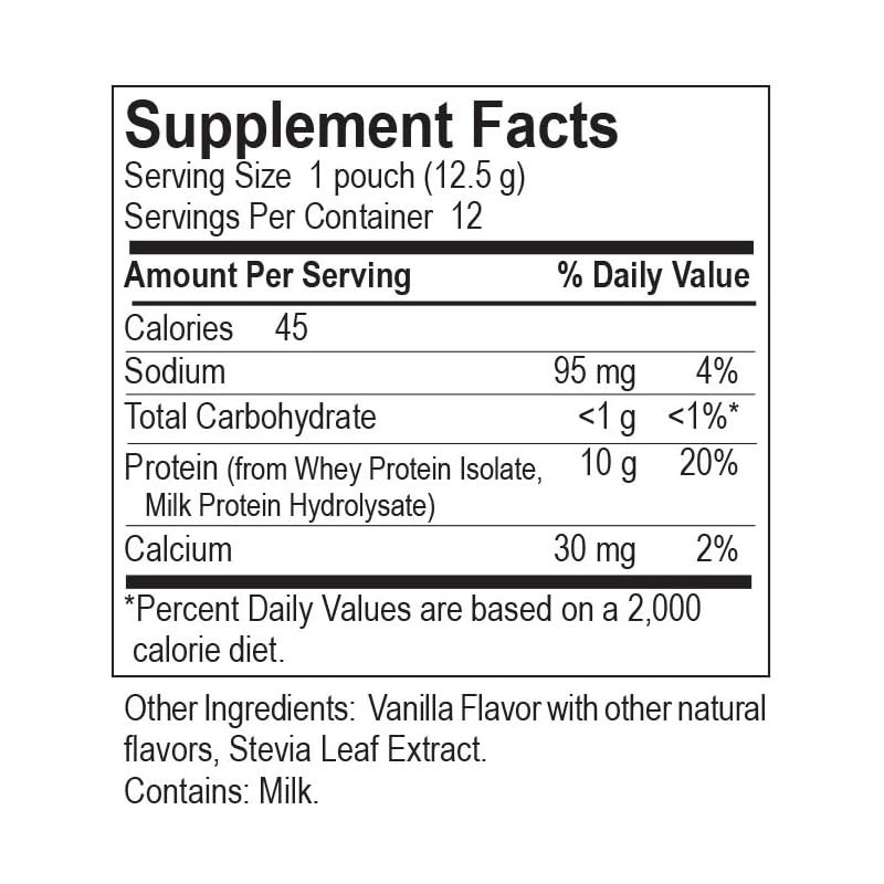 Dialyvite - Wisconsin Supreme Whey (12 Single Serve Packets)