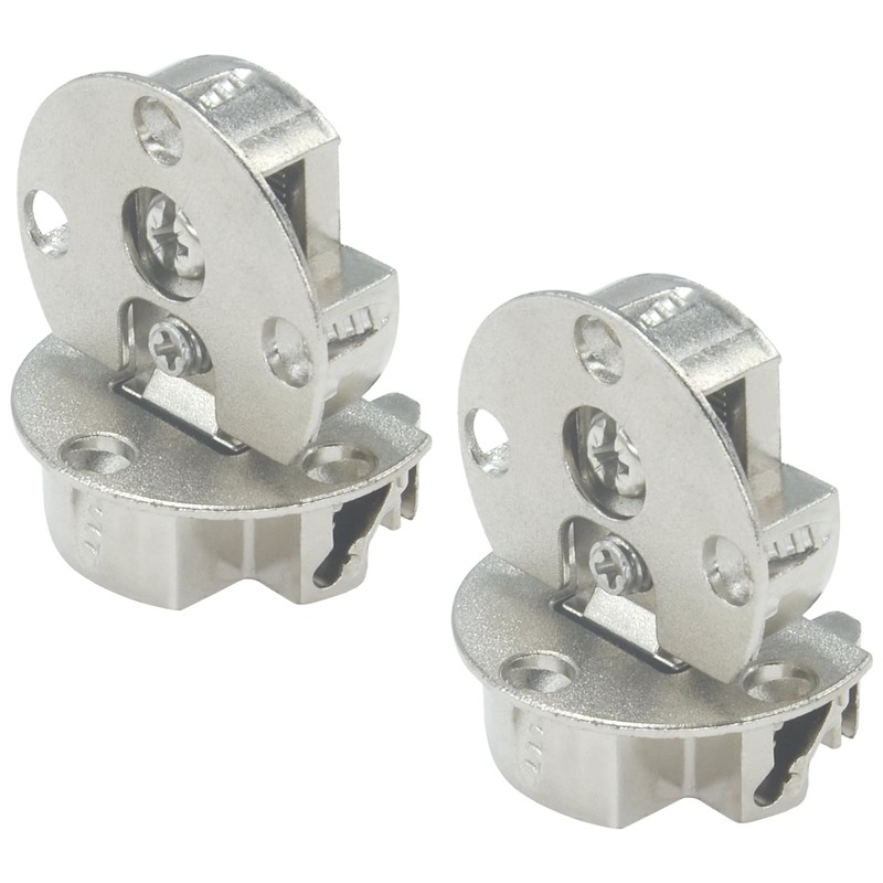 2 PCS 90 Degree Page Turning Axis Cabinet Door Hidden
