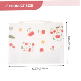 CAXUSD Accordion File Organizer Multi Layer Document Storage Folder for Students Office Workers Lightweight Material for Bills Receipts Items