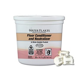 Water Flakes Stearns Floor Conditioner and Neutralizer in Premeasured Packets (1 pail per case - 90 x 0.5 oz. packets)