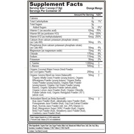Evlution Nutrition HYDRAMINO Complete Hydration Multiplier, All 6 Electrolytes, Vitamin C & B, Fluid Boosting Aminos, Coconut Water, Endurance, Recovery, Antioxidants, 30 Serve, Orange Mango