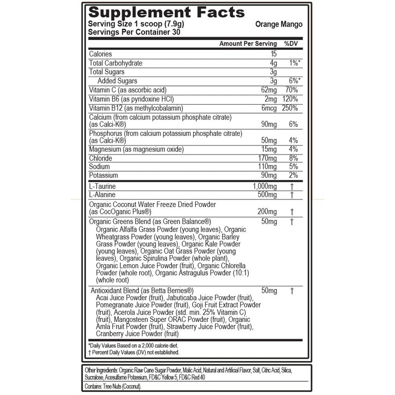 Evlution Nutrition HYDRAMINO Complete Hydration Multiplier, All 6 Electrolytes, Vitamin