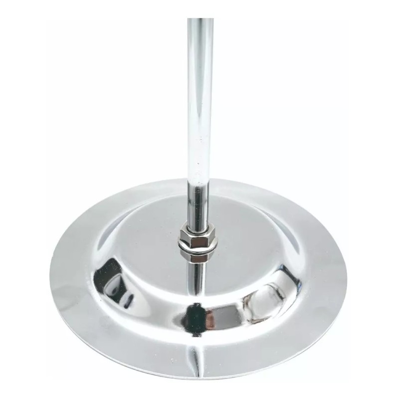 Exhivit Gancho Exhibidor De Bolsa, Perchero, Ajustable Cromo 1pz