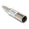 Hosa MIT-129, Impedance Transformer, 1/4 in TSF to XLR3M