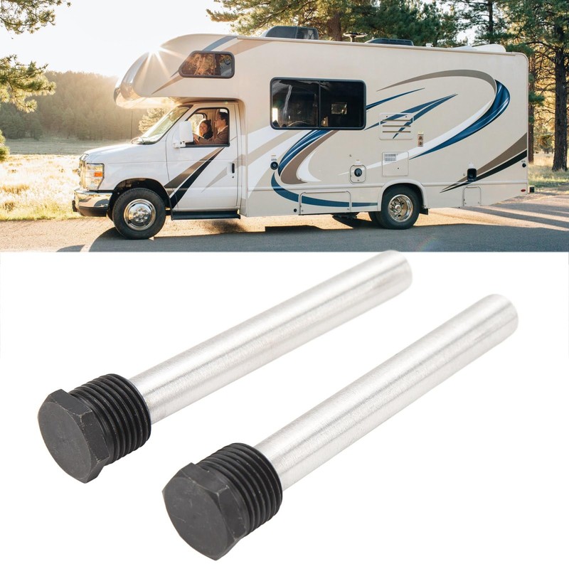 2 Pieces Hot Water Anodes Magnesium Thread Extend Heating Device