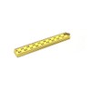 Barnwell 1m 39" Yellow Plastic Folding Rule Ruler Metric and