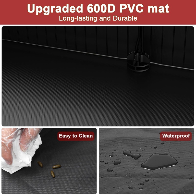 Tresbro Guinea Pig Cage with Waterproof PVC Bottom Liner &
