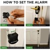 Guard Dog Security Adjustable Sliding Door Security Bar, Door Jammer
