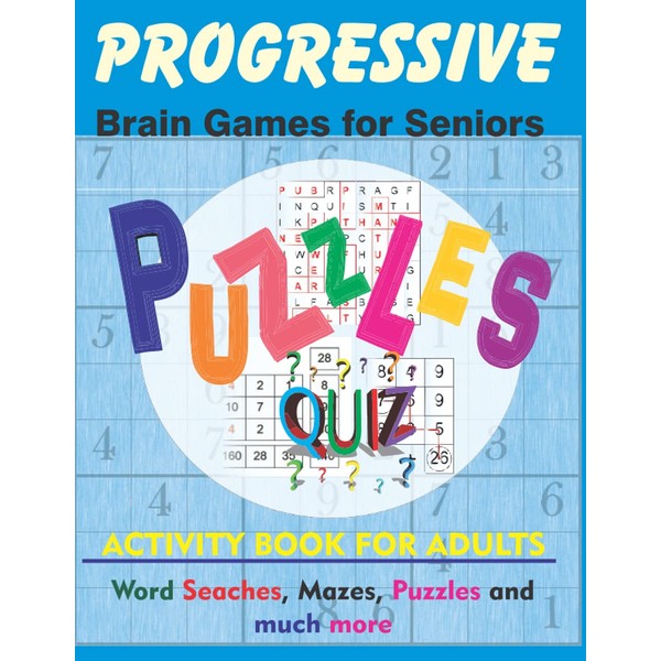 Progressive Brain Games for Seniors: The Relaxing Brain Games Activity
