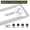 Oyviny Trailer License Plate Bracket Holder & Universal License Plate