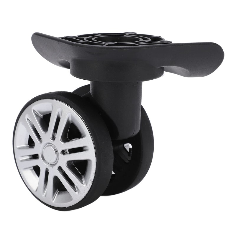 Keenso 1 Pair Luggage Steering Wheels Suitcase Swivel Castors Replacement