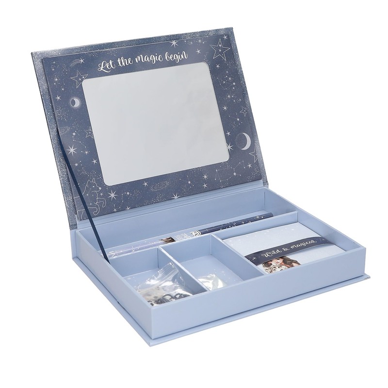 Depesche TOPModel Wolf 13224 Stationery Box in Dark Blue with