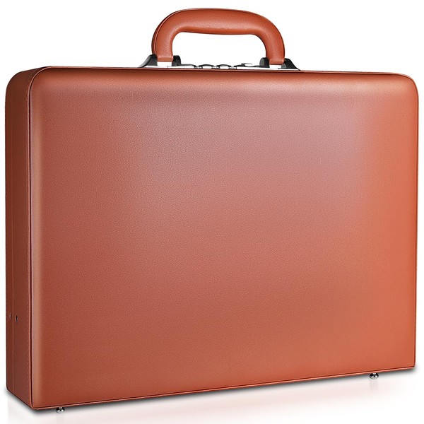 Sandbilder-Business Briefcase For Men, Attache Case for Professionals, Laptop Hard