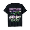 Brother Of The Birthday Monster Truck Family Matching Party T-Shirt