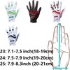 karamagic Golf Gloves, Men's, Left Hand, Fiber, PU Fit, Clip,