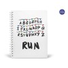 Stranger Things Libreta Cuaderno Profesional Pasta Dura Lp