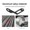 VGEBY 1 Bicycle Number Plate Holder, Durable Aluminium Alloy Bicycle
