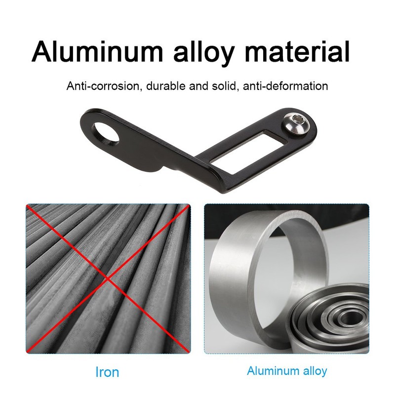 VGEBY 1 Bicycle Number Plate Holder, Durable Aluminium Alloy Bicycle