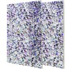 FaeliKnise Acrylic Sheets for Laser Cutting Transparent Glitter Plexiglass Sheet 1/8 Thick Sparkly Acrylic Sheet with Glitter, CO2 Laser Acrylic for Crafts Jewelry Display Sign(12x 8,White, 2)