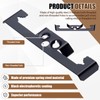 Hicarer 50 Pcs Bat Wing Clips Multi-Function 1/4" Drop Ceiling