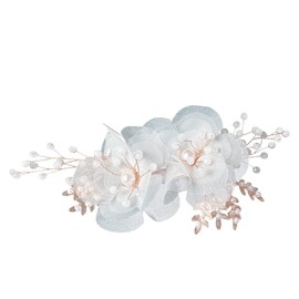 AVILMORE Flower Flower Hair Clip, Hair Accessories, Recitals, Wedding Ceremonies, School Entrance Ceremonies, Graduation Ceremonies, Weddings, white