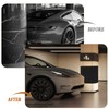 CebraBounze 4-Pack Garage Wall Protector, 14.9”x7.8” Self-Adhesive EVA Foam Bumpers,