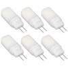 6pcs G4 LED Bulb 12V 360° Luminescence 360° Heat Dissipation