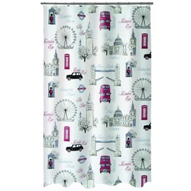 Spirella 10.17898 DV-PEVA Westminster, 180 x 200 cm, Sand/Red