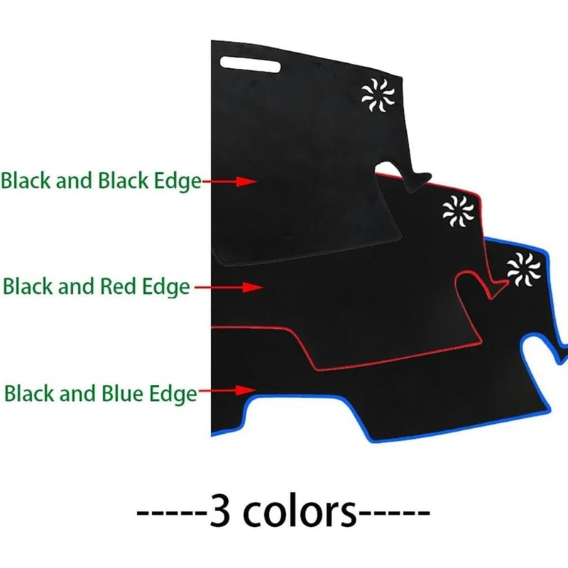Cubierta de Salpicadero para Hyundai Sonata 2011-2014, Alfombrilla Antideslizante, Negro