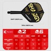 TARGET Darts Scott Williams K Flex Flights and Shaft System,