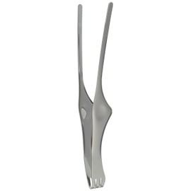 PEARL METAL C-3478 Yakiniku Tongs, Stainless Steel, Light Grasp Handy Accessories, Made in Japan
