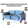 Imperius Clear Thick Heavy Duty Water Resistant Loveseat Sofa Cover,Waterproof