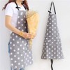 Kitchen Apron for Women, Adjustable Cooking Apron with Two Large