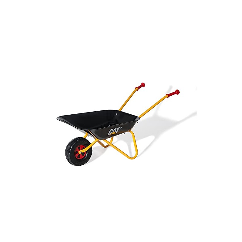 Rolly CAT Kids Wheelbarrow Ride On - Rust-Resistant Seamless Steel