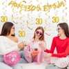 40th Birthday Decoration Set Includes 1 Banner with 20 Hanging
