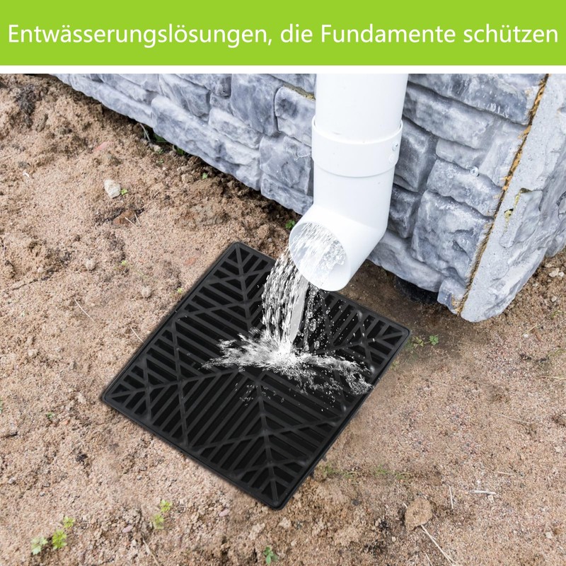 MaxEarn 9 inch gutter drain connection set, downpipe of the