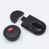 PINGPINGXIE Door Lock Indicator Vacant Occupied Bathroom Lock Zinc Alloy