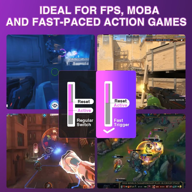 AULA WIN68 HE Mechanical Gaming Keyboard 60%, Hall Effect Magnetic