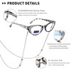 EYEURL Cat Eye Reading Glasses for Women Blue Light Blocking