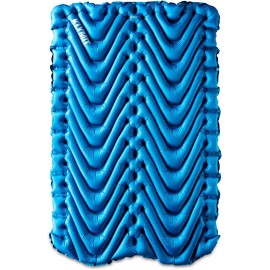 Klymit 2 Person Double V Packable Sleeping Pad - Blue (06DVBL02E)