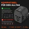 Mobility Lab ML314044 - Travel Adapter with 2 USB-C Ports