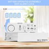 Alarm Clock, Digital Clock, Auto Night-Mode, 3-Level Led Brightness, Battery