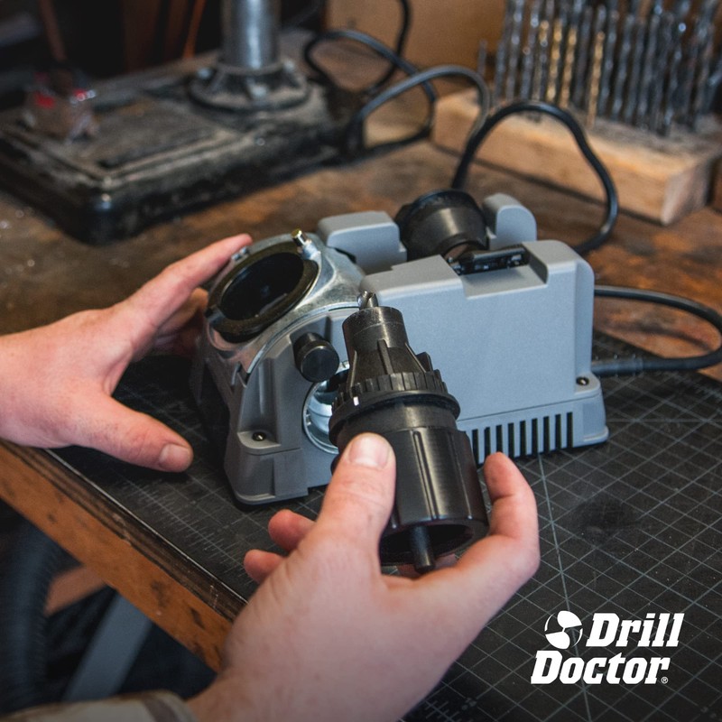Drill Doctor DD500X Twist Drill Bit Sharpener - 3/32" to
